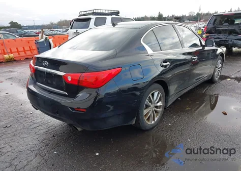 2017 Infiniti Q50 2.0T Base from USA, damaged, VIN JN1CV7AR8HM682184